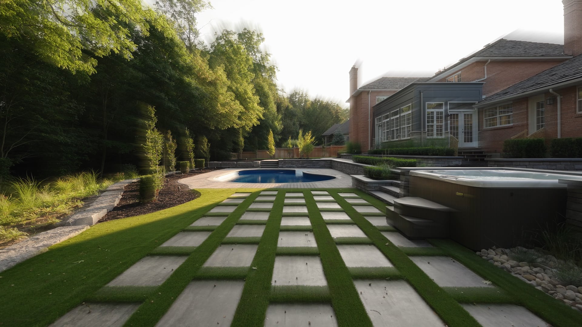 Living Design & Build outdoor living project